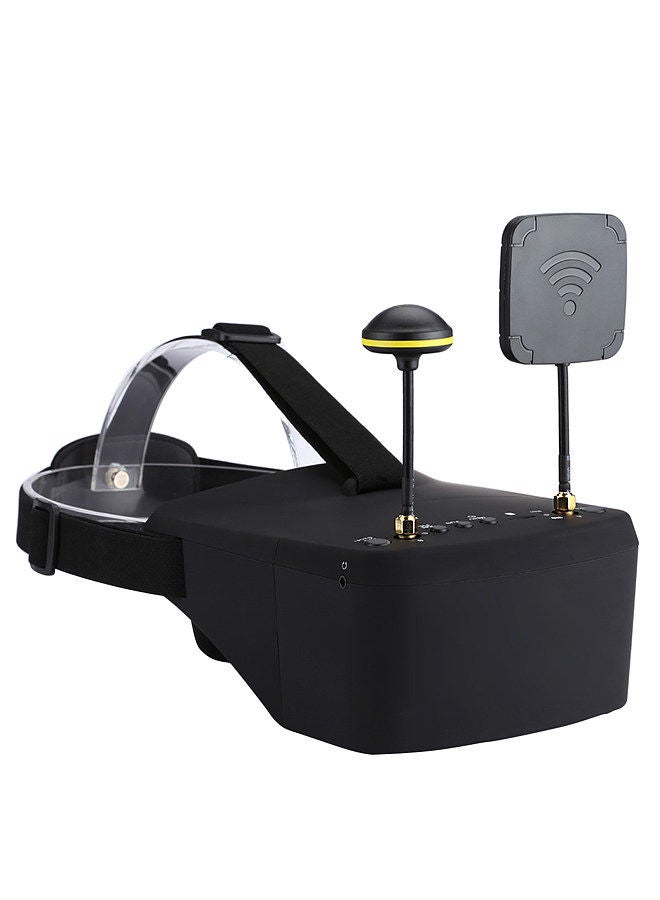 EV800D 5.8G 40CH 5 Inch 800*480 Video Headset Diversity FPV Goggles With Battery for Remote Control Model FPV Drone