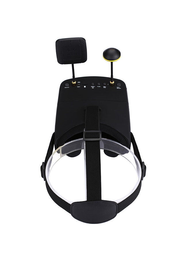 EV800D 5.8G 40CH 5 Inch 800*480 Video Headset Diversity FPV Goggles With Battery for Remote Control Model FPV Drone