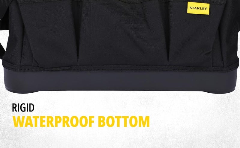 STANLEY STST834921 67 Kg Essential Workbench with 320 Kg Load Capacity with Foldable Worktop for Easy Transport Storage for Home DIY Professional Use YELLOW BLACK Made in Israel - Image 2