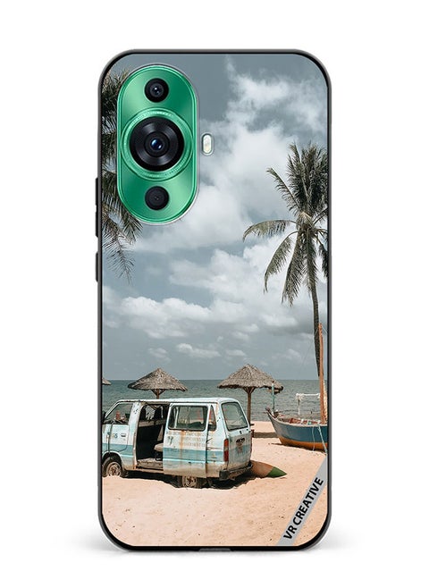 Protective Case Cover For Huawei nova 11 Pro Moody Summer Day Design Multicolour