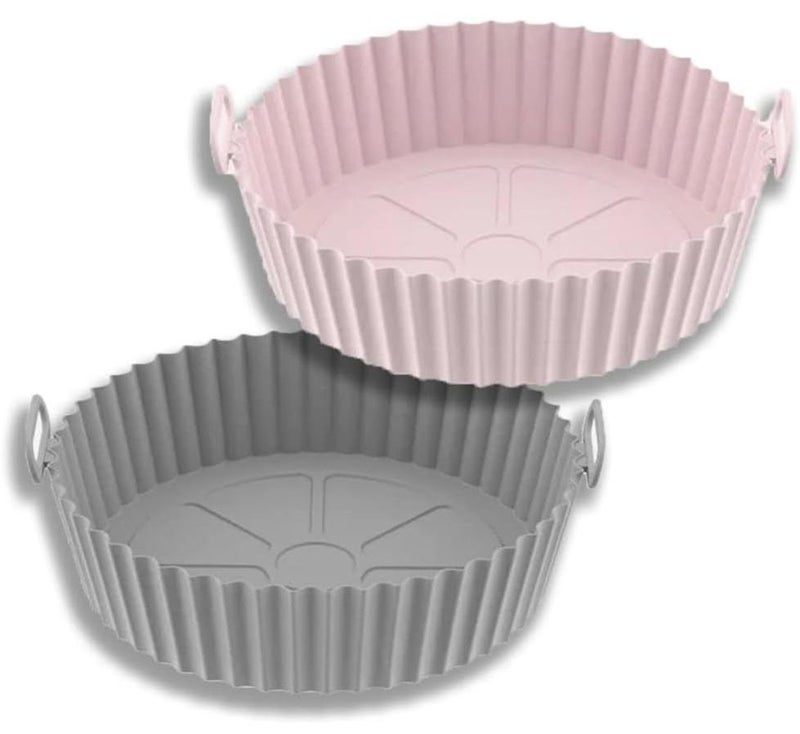 هايدو 2 عبوة من بطانة السيليكون للمقلاة الهوائية غير القابلة للالتصاق وقابلة لإعادة الاستخدام - Image 1