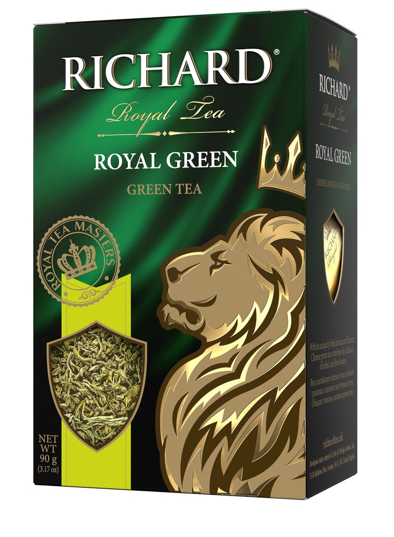 RICHARD Royal Green Premium Loose Leaf Green Tea 90 g  - Image 2