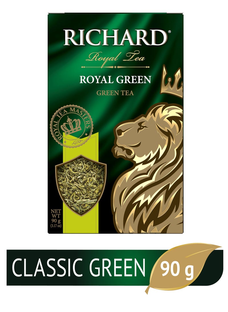 RICHARD Royal Green Premium Loose Leaf Green Tea 90 g  - Image 1