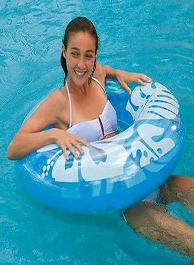 NELSTRAB:- Printed Ring Swim Tube for Kids Swimming Leering Ring for Girls and Boys Swim Tube (9 + Year Up)(Size - 36''inch)(1 PIS) - Image 1