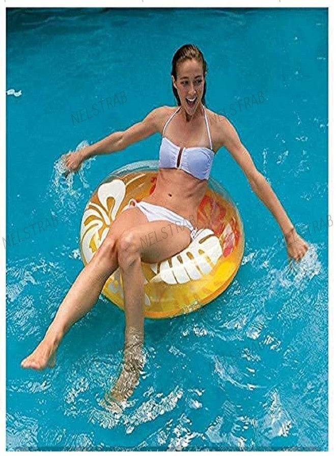 NELSTRAB:- Printed Ring Swim Tube for Kids Swimming Leering Ring for Girls and Boys Swim Tube (9 + Year Up)(Size - 36''inch)(1 PIS) - Image 3