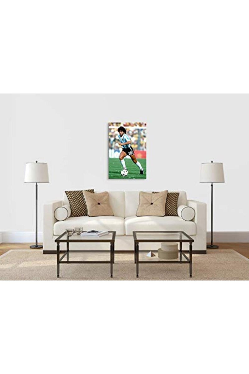 Tallenge - Diego Maradona - Football Legend - Sports Poster - Small Poster(Paper,12x17 inches, MultiColour) - Image 2