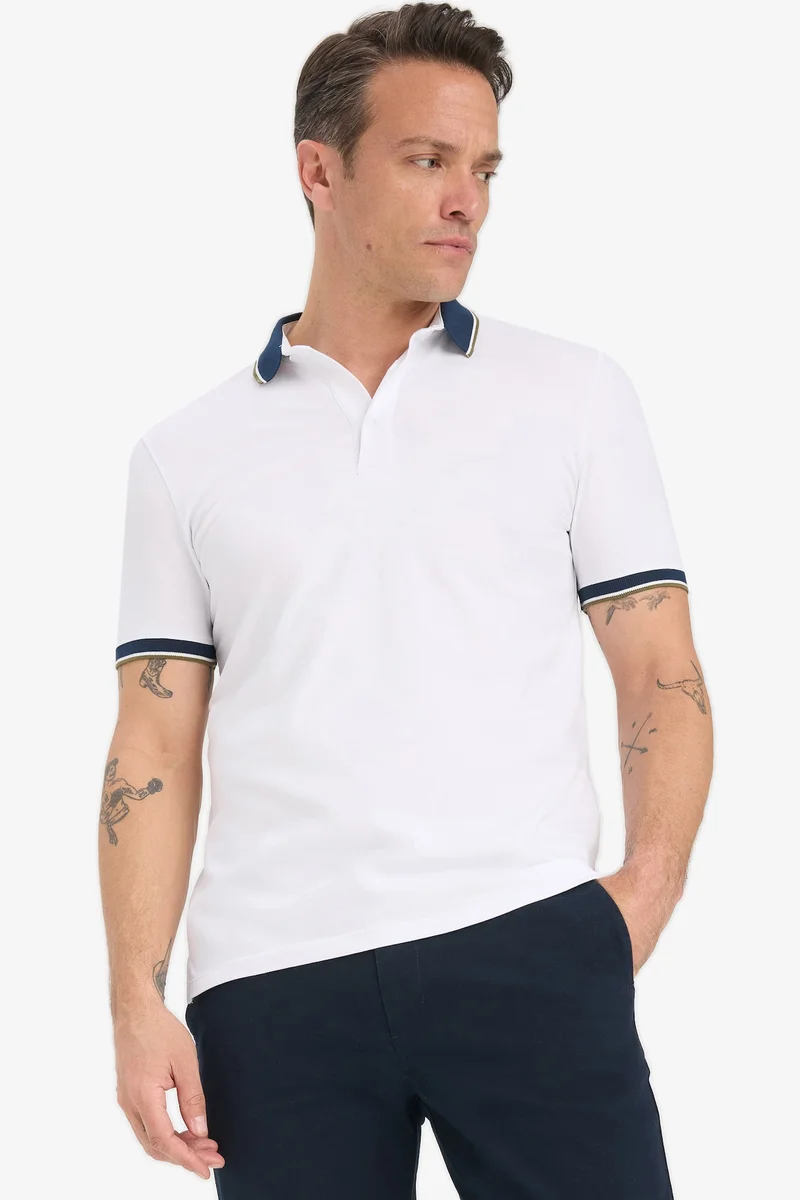 ديفاكتو Short Sleeve Polo T-Shirt