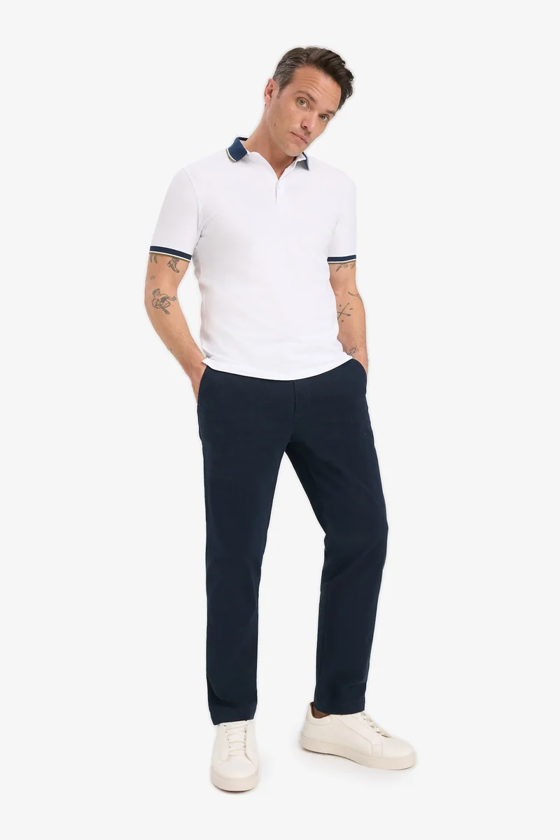 ديفاكتو Short Sleeve Polo T-Shirt