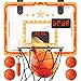 MindPal Indoor Basketball Hoop for Boys 812 Led Light Mini Hoop with Electronic Scoreboard Indoor Basketball Hoop for Kids Boy Birthday Presents - Image 2