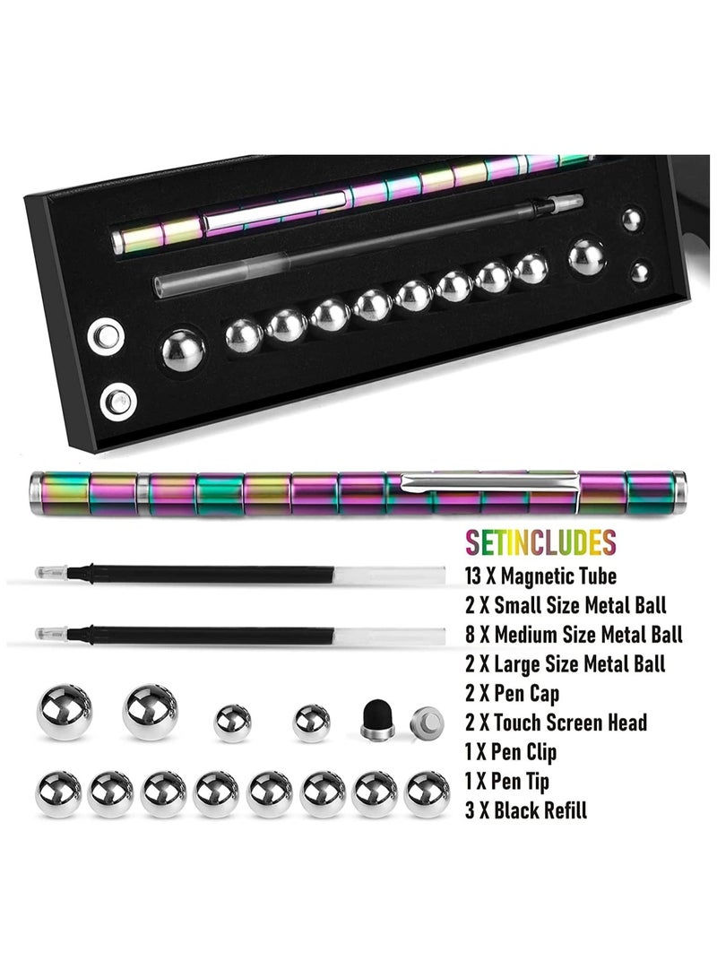 general Magnetic pens, fingertip pens, decompression magnetic toy pens, gifts for teenage boys, best gifts for 8-12 year olds, novelty toy gifts for kids or friends - Image 3