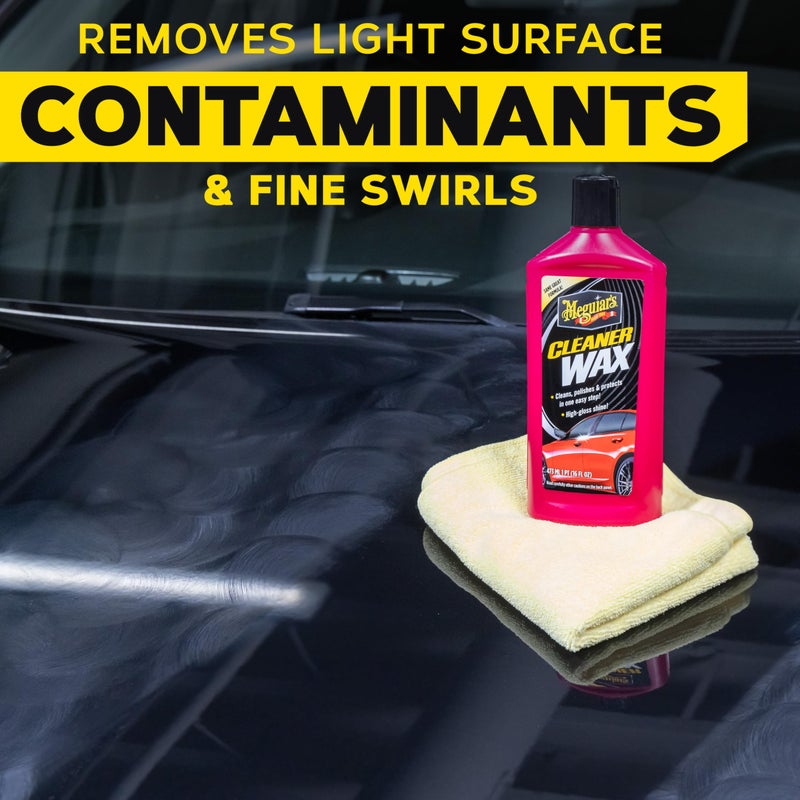 Meguiar's Cleaner Wax - Liquid Car Wax, Cleans, Polishes and Protects Your Vehicle - Easy to Use, Long-lasting Shine - 16 Oz - Image 5