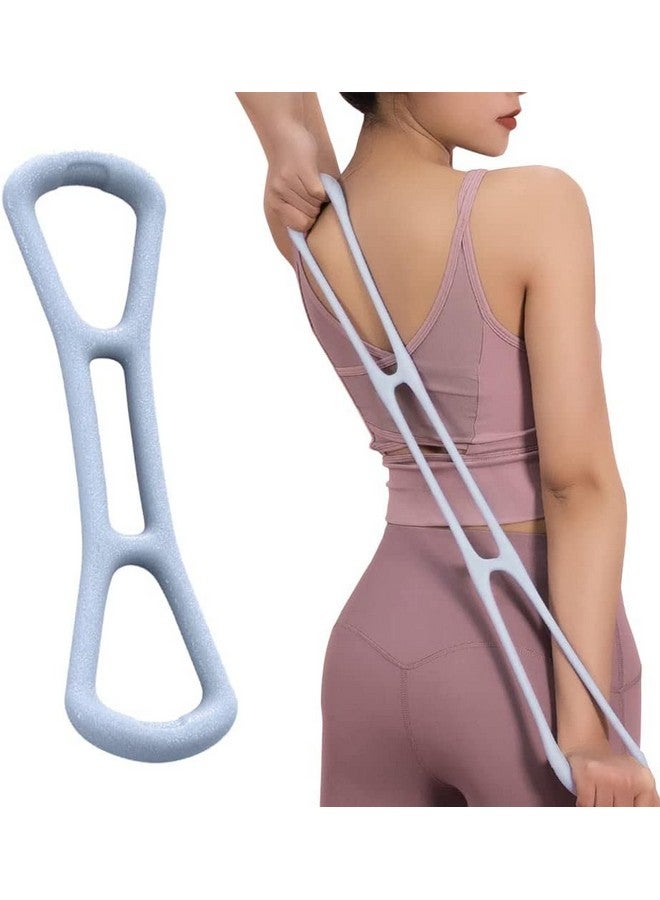 Ndola Figure 8 Resistance Band, Arm Back Shoulder Exercise Elastic Rope Stretch Fitness Band, Foot, Leg, Hand Stretcher, Arm Exerciser for Yoga Pilates Stretching Physical Therapy, Home Gym Workout - Image 1