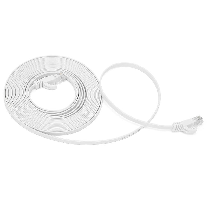 Ethernet Cable 8-Core Pure Copper Twisted Pair - Gold-Plated RJ45 Interface Anti-Interference Gigabit Network Cable for Routers Desktop Computers Notebooks Smart TVs - Image 4