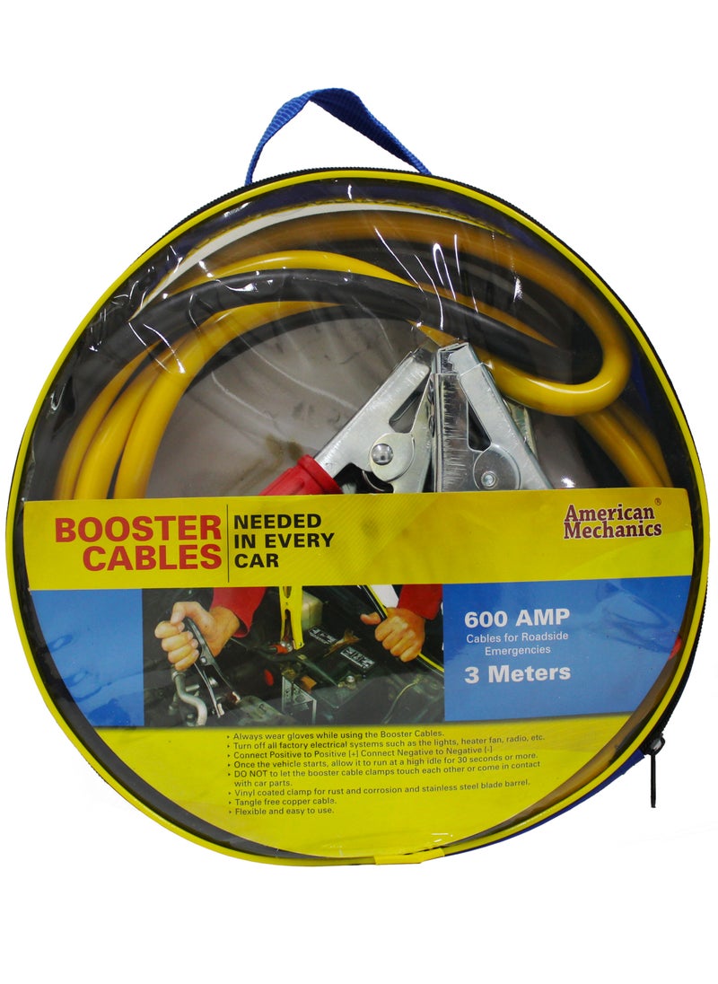 AMERICAN MECHANICS American Mechanics Booster Cable 600A 3METERS  - Image 1