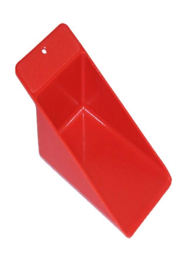 Tupperware (1) Flat Scoop Kitchen Gadget in Paprika (red / orange) - Image 1
