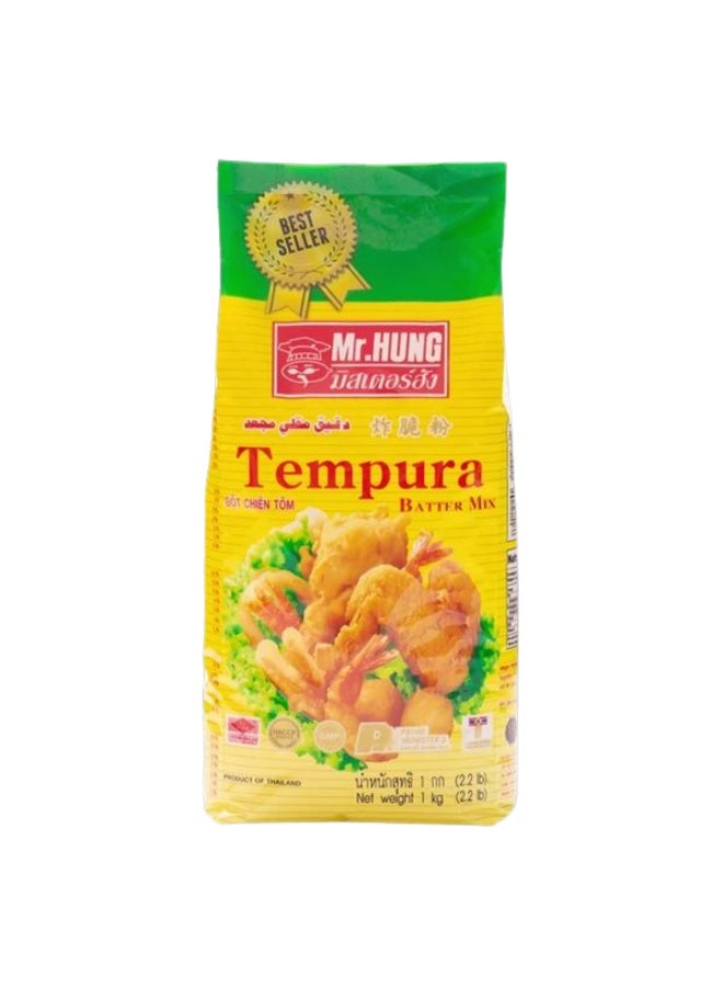 Mr.HUNG Tempura Batter Mix Flour 1kg | Crispy Japanese-Style Coating | Light & Fluffy Fry Mix - Image 1
