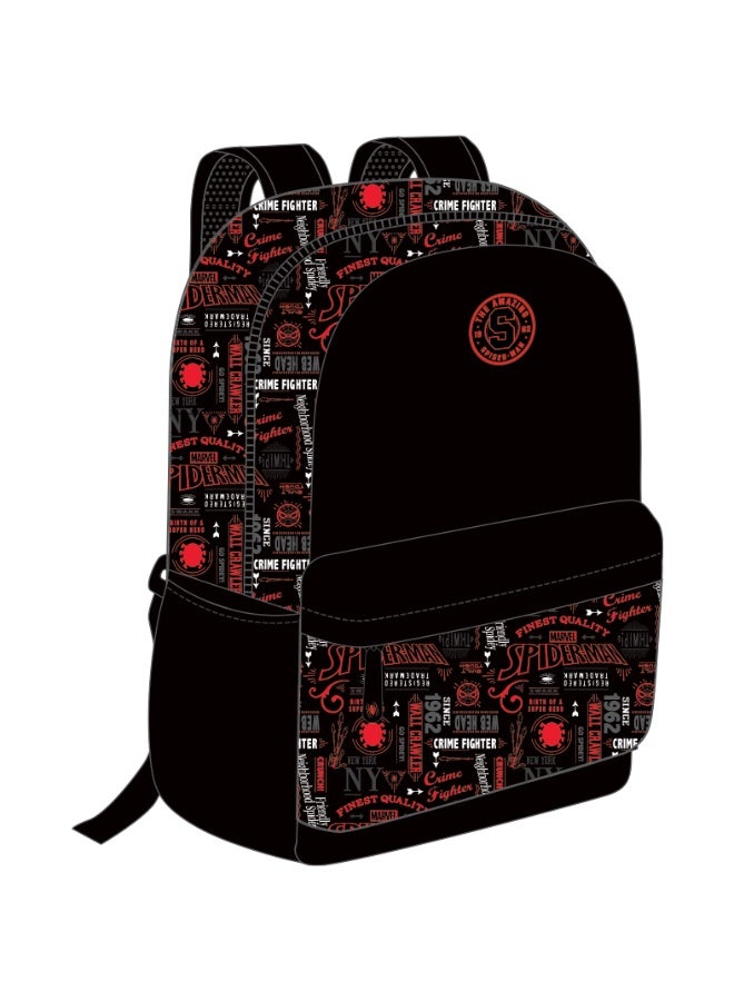 MARVEL Spider-Man 4 Pcs Backpack Set with Lunch Bag, Water Bottle & Pencil Case - Image 3