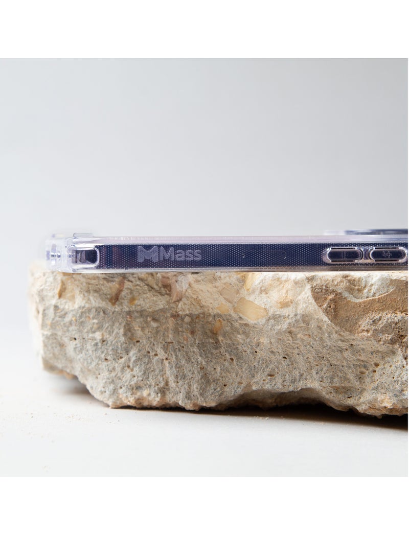 Mass - Transparent diamond crystal clear protection cover with MagSafe charger for iPhone 14 Pro - Image 1