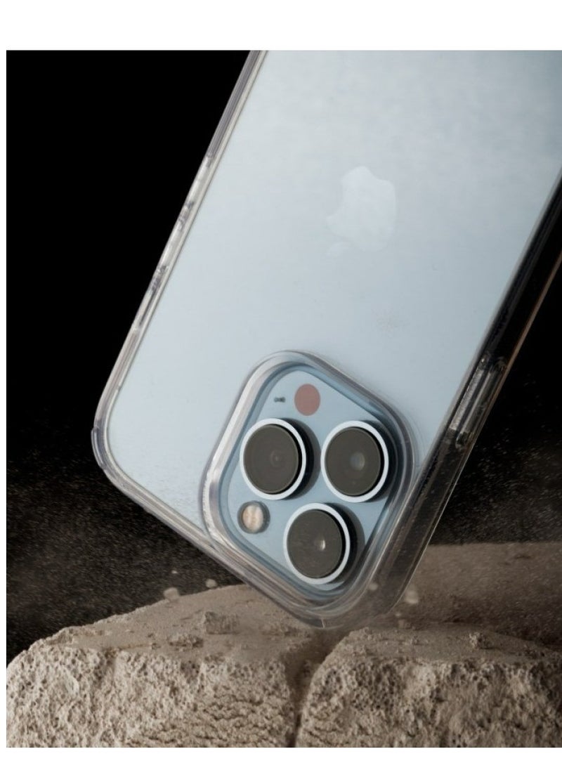 Mass - Transparent diamond crystal clear protection cover with MagSafe charger for iPhone 14 Pro - Image 1