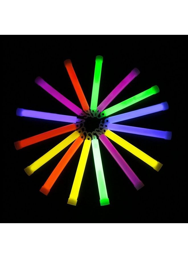 Novelinks 50 Pcs 6 Premium Glow Sticks Bulk Glow Necklaces Bulk Light Up Necklaces Bulk Glow In The Dark Necklaces  - Image 5