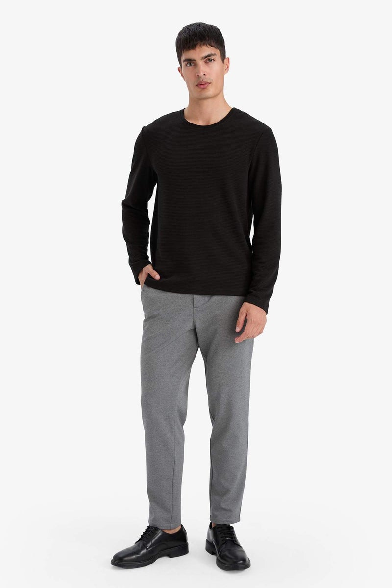 DeFacto Slim Fit Long Sleeve Sweatshirt - Image 2
