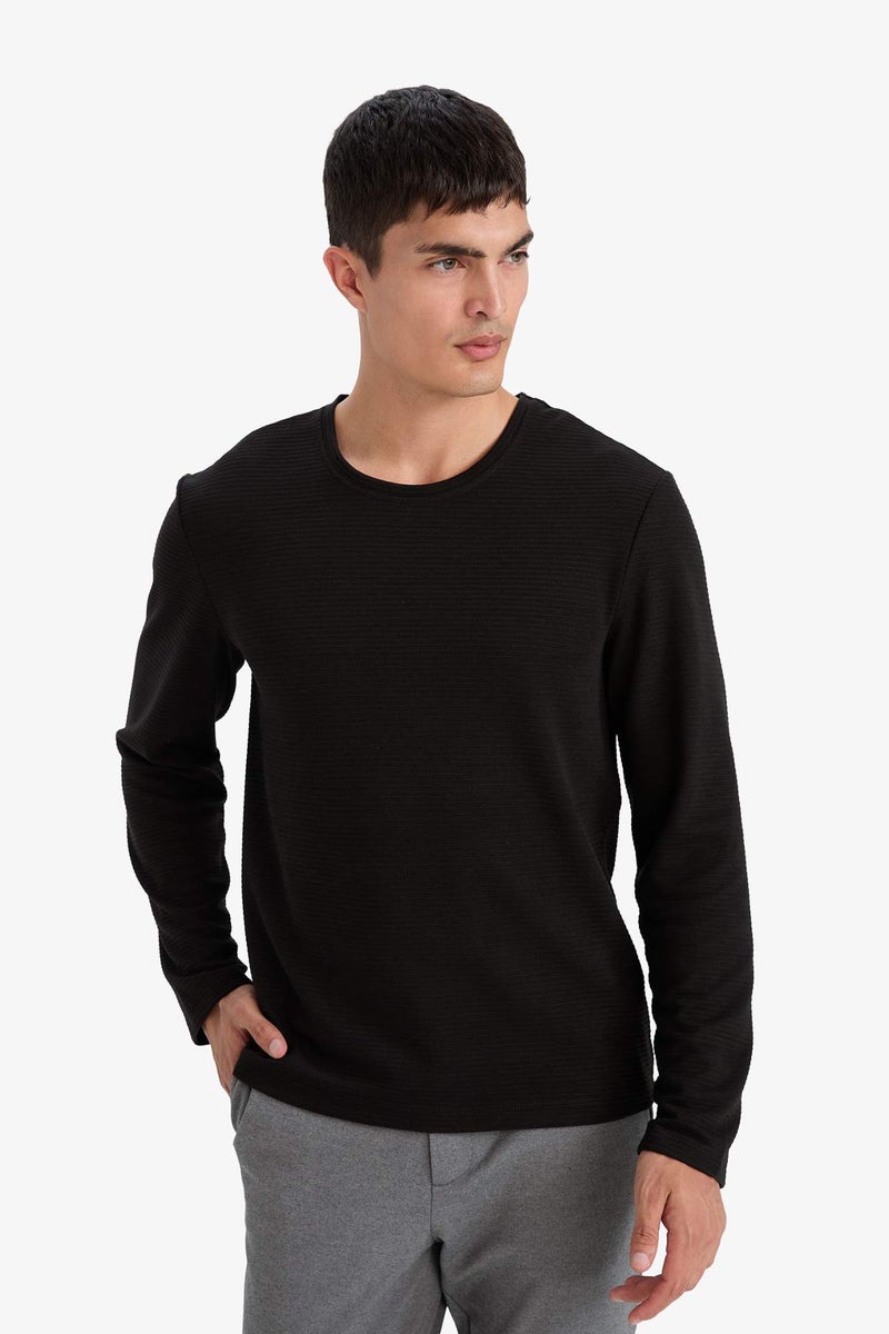 DeFacto Slim Fit Long Sleeve Sweatshirt - Image 3
