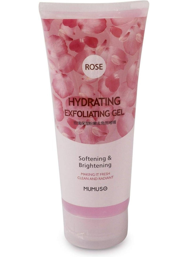 ماموسو 200 ml جل مقشر ومرطب بالورد للبشره - Image 1