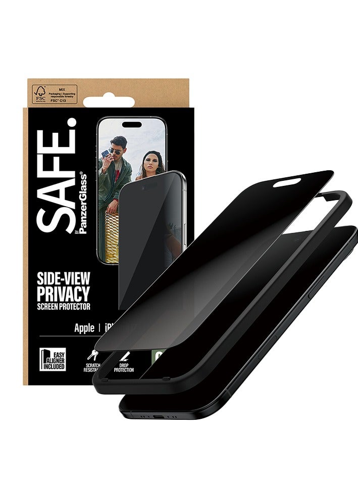 بانزرجلاس حماية شاشة بانزر جلاس SAFE ايفون 17 اير - شاشة كاملة حفظ الخصوصية - Image 2