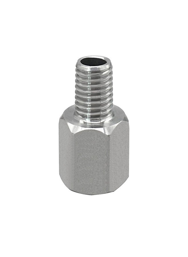 Fitvell Stainless Steel Reducer Adapter 1/4" NPT Female x 1/4" NPT Male (Pack of 5) - Image 2