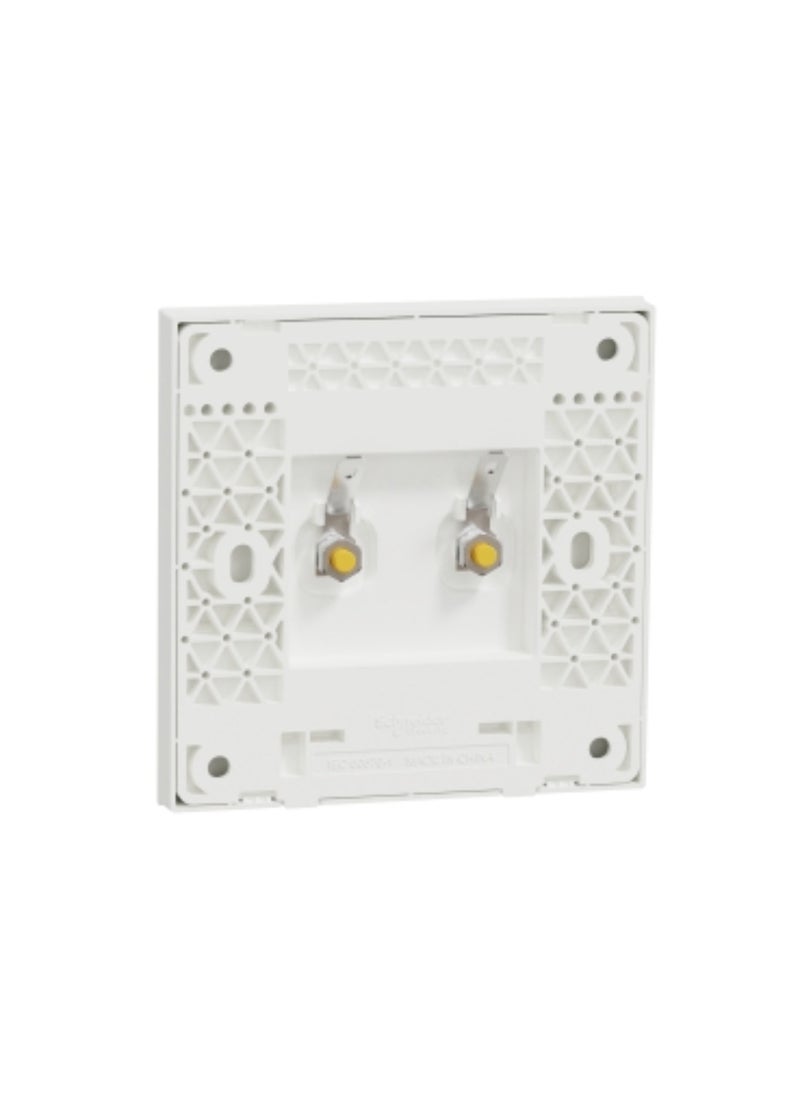 Schneider Electric Schneider Speaker connection, AvatarOn C, 1 pair, White E8731SC_WE  - Image 3