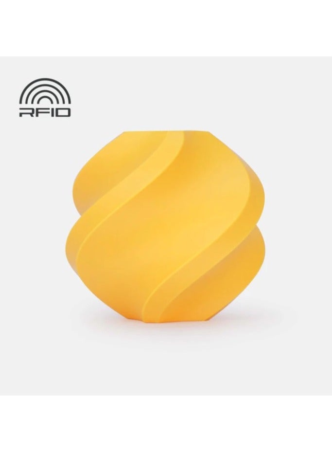 PLA Basic Yellow (with Spool), 1.75mm, 1KG YELLOW