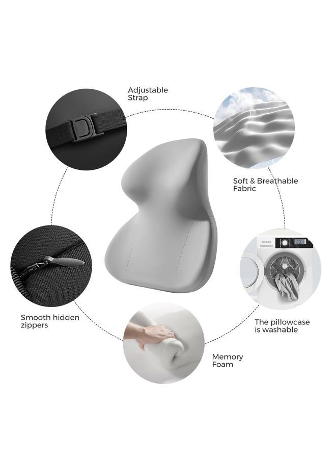 BEBAS Car Headrast Pillow - Ergonomic Neck Rest Seat Support - Image 3