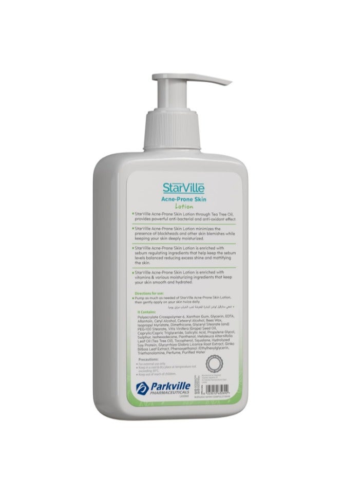 starville STARVILLE LOTION ACNE PRONE SKIN TEA TREE OIL FOR OILY SKIN 230 ML - Image 2