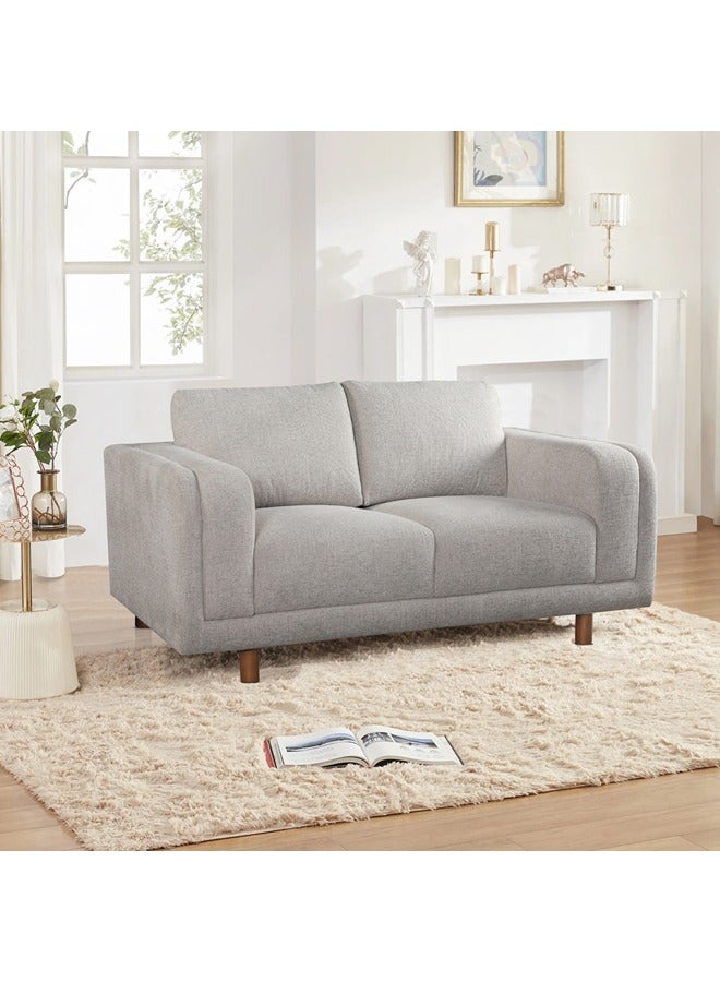 Home Box Portland 2-Seater Fabric Sofa 163 x 85 x 96 cm - Image 1
