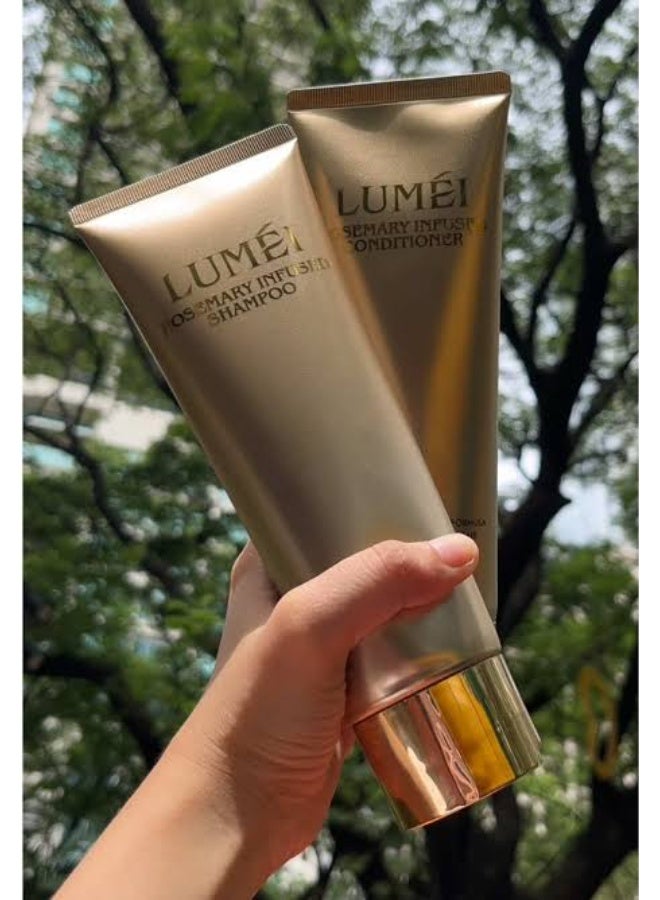 LuMei LUMÉI Rosemary Infused Shampoo & Conditioner Set for Hair Care, Nourishing Formula for Smoother & Fuller Looking Hair - Image 2