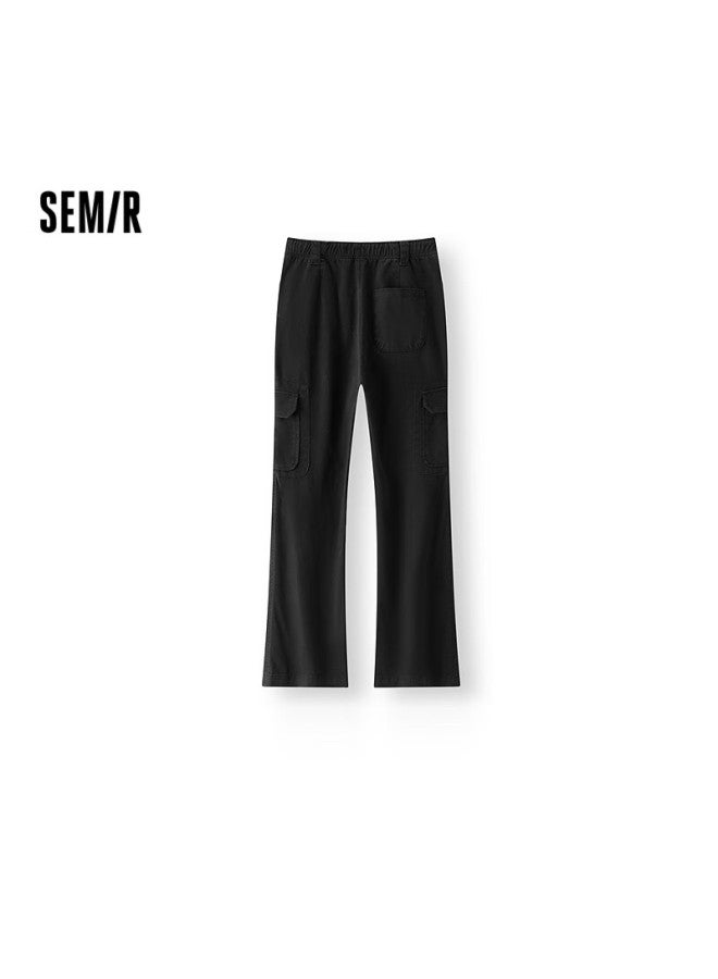 Semir [same As In Mall] Women's Casual Pants, Cool Flared Trousers, 2025 Spring Vintage Workwear Pants, 101125127010 - Image 1