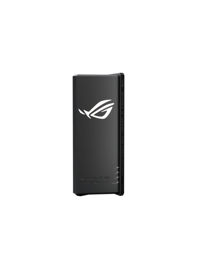 ASUS ROG STRIX GS-BE18000 Tri-band WiFi 7 (802.11be) Gaming Router, support new 320MHz bandwidth & 4096-QAM, 8 x 2.5G ports, Triple-level Game Acceleration, Mobile Game Mode, AURA RGB, AiMesh support, subscription-free network security and comprehensive VPN features White - Image 4