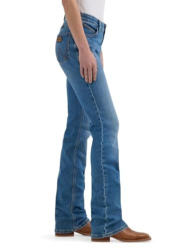Wrangler Womens Willow Mid Rise Performance Waist Boot Cut Ultimate Riding Jean Sophia 3034 - Image 3