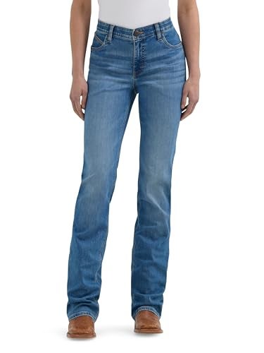 Wrangler Womens Willow Mid Rise Performance Waist Boot Cut Ultimate Riding Jean Sophia 3034 - Image 1