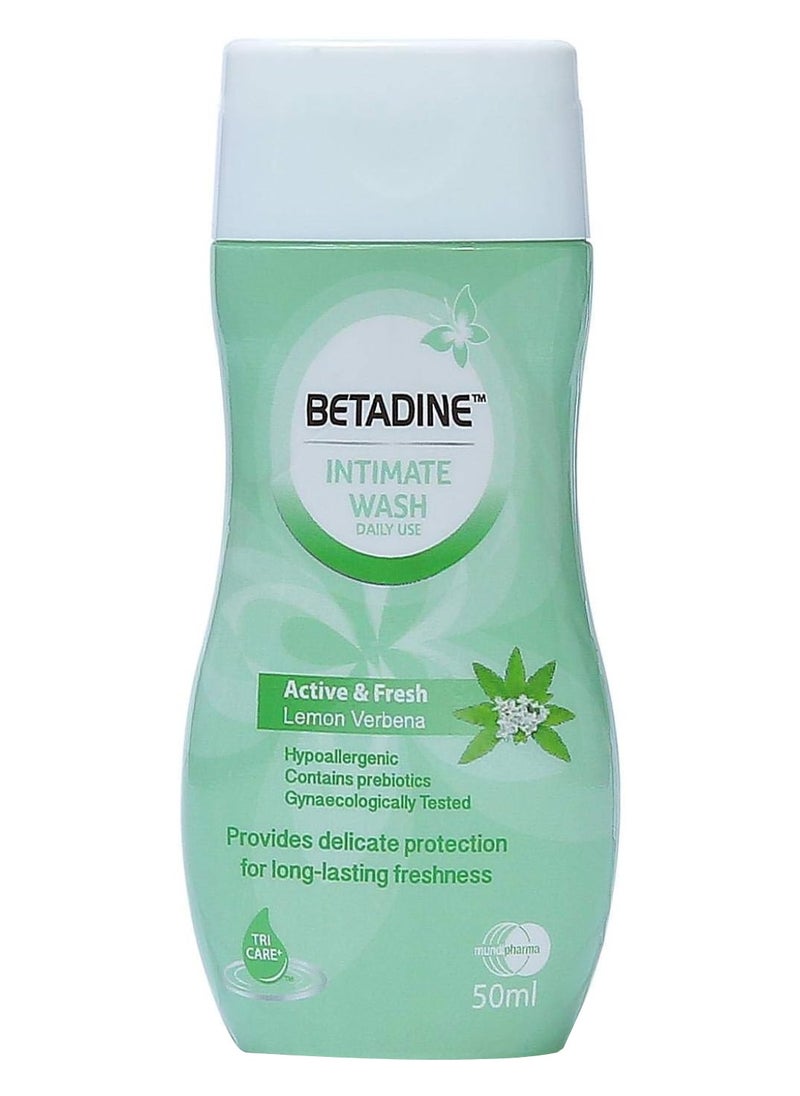 BETADINE Betadine Active and Fresh Intimate Wash 50ml 