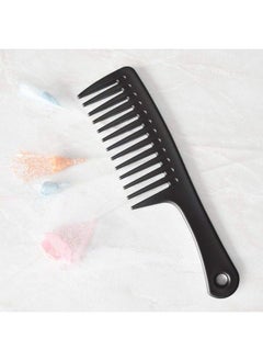Tongtletech Wide Tooth Comb Detangling Hair Brush Wide Comb Handgrip Comb Detangler Comb Paddle Hair Comb Care Best Styling Comb For Longwet & Dry Or Curly Hair Black  - Image 4