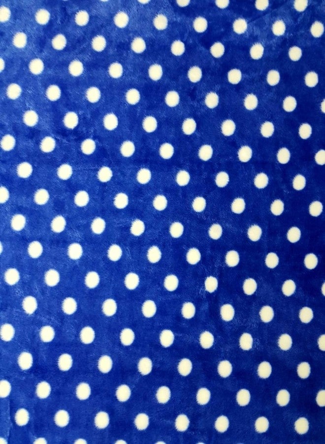 First Kick New Born Super Soft Baby Blanket Wrapper Durable Fleece Polyester Sheet Cum Baby Blanket for Baby Boys, Baby Girls, Babies (100cm x 75cm, 0-6 Months) Royal Blue - Image 4