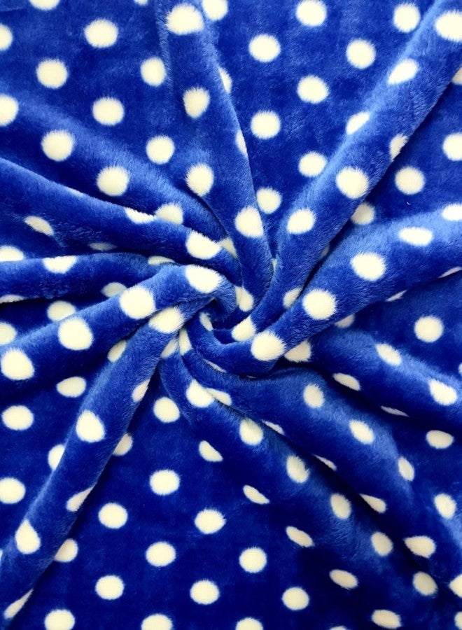 First Kick New Born Super Soft Baby Blanket Wrapper Durable Fleece Polyester Sheet Cum Baby Blanket for Baby Boys, Baby Girls, Babies (100cm x 75cm, 0-6 Months) Royal Blue - Image 3