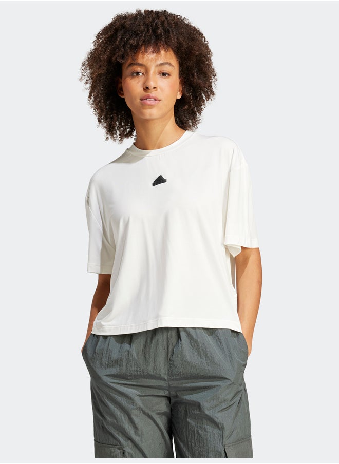Adidas City Escape Loose Crop T-Shirt  - Image 1