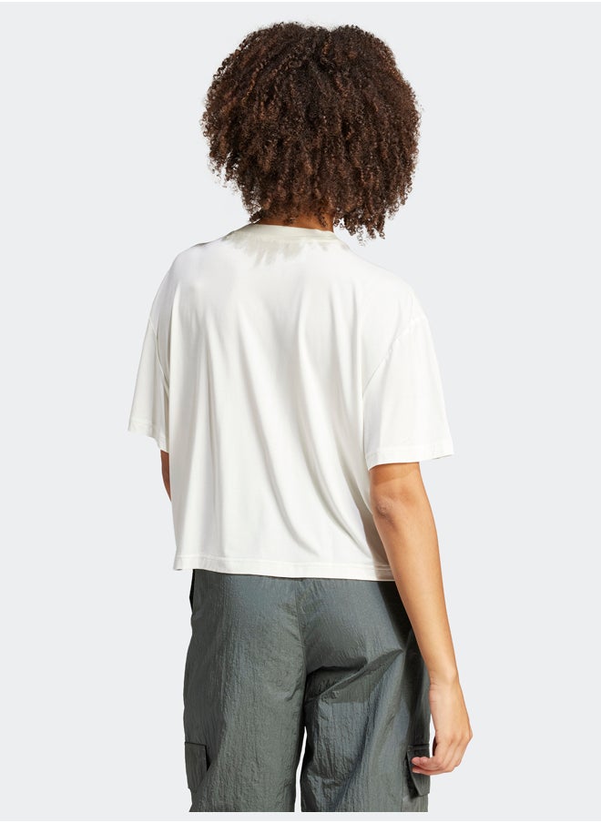 Adidas City Escape Loose Crop T-Shirt  - Image 3