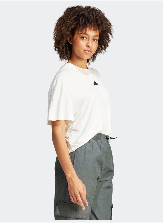 Adidas City Escape Loose Crop T-Shirt  - Image 4
