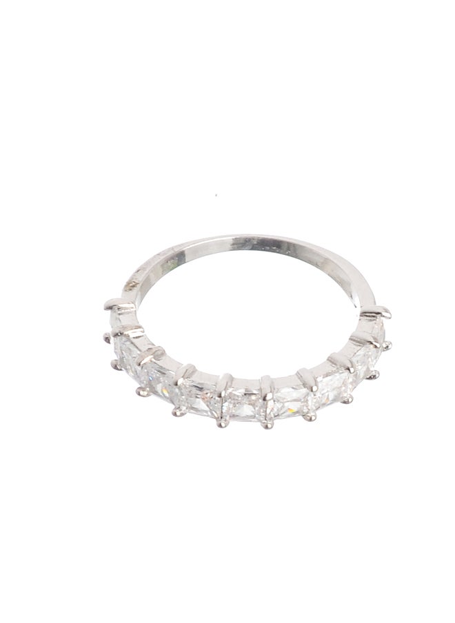 Akher el Ankoud - Zircon Stone Ring Size 16 - Image 1