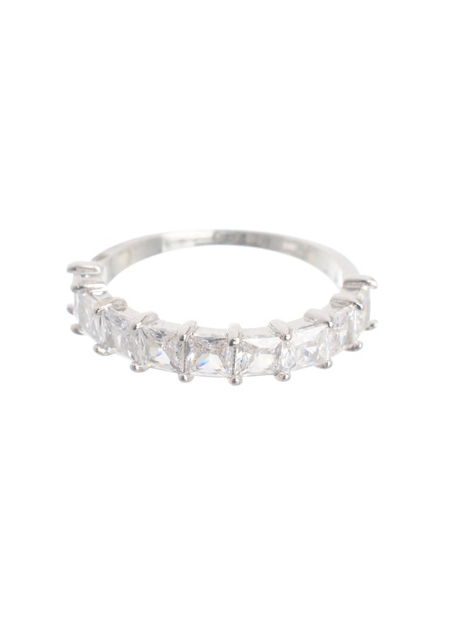 Akher el Ankoud - Zircon Stone Ring Size 16 - Image 1