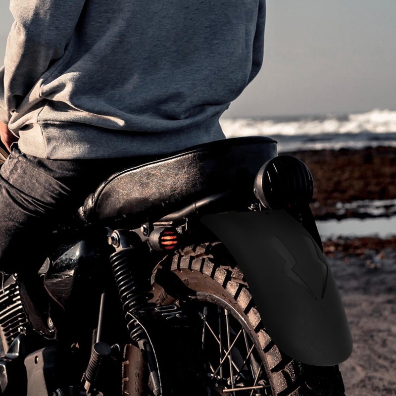 Universal Motorcycle Front Fender Mudguard No Drilling Required Easy Installation - Image 4