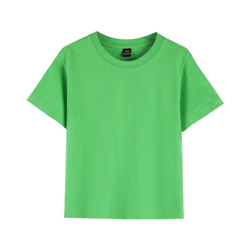 Wow, Combed Compact Siro Spinning Cotton Children'S Short Sleeve T-Shirt To Map Custom Class Clothing Group Clothing Activity Clothing Printing - Image 1